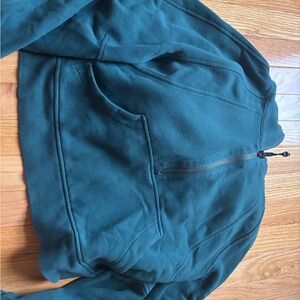 lululemon half zip scuba, hardly worn size xs/s